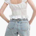 Nordstrom Sweetheart neck textured top Photo 1