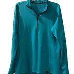 Patagonia Teal Blue Quarter Zip Pullover Women’s XL Photo 0