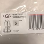 UGG  BRITTANY HOODED Sheer ANORAK White S NWT Rain Festival Stay Dry Tailgating Photo 4