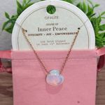 A New Day Gold Opalite Necklace Photo 1