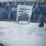 Bethany Mota Womens High Rise Midi Denim Blue Jean Shorts Size 4 Distressed Photo 3