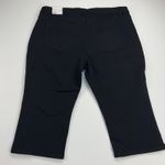 Lane Bryant Denim Black High Rise Pedal Cropped Pants Jeans New w/Tags Size 20 Photo 7