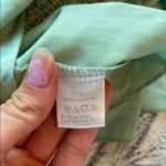 SheIn Green Smocked Peplum Crop Top size large‎ Photo 5