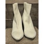 Steven By Steve Madden Steven New York By Steve Madden Ankle Booties Women 8.5 Neta Cream Knit Excellen Photo 1