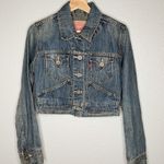 Levi's VTG Y2K  Type III Cropped Denim Trucker M Jacket 70511 Style Early 2000s Photo 0