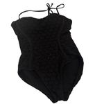 Robin Piccone Robin Piconne Black Eyelet Swimsuit Size 6 Photo 1