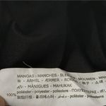 ZARA Bodysuit Top Medium Black Fairy Balletcore Organza Ruffled Sleeve Blouse Photo 10