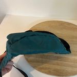 Eddie Bauer Teal Blue Nylon Zipper Two Pocket Fanny Belt Crossbody Bag Unisex Photo 6