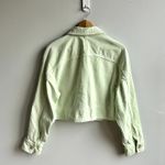 ZARA Cropped Denim Jacket Sz M Photo 3