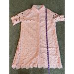 Petal and Pup  Pink Tallie Button Up mini Shirt Dress – Size US 6 / AU 10 Photo 5