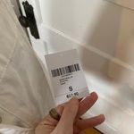 Forever 21 NWT White Denim Floral Overall Dress  Photo 2