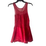 secret treasures Vintage 90s Large Lace Sewuin Floral Sexy Babydoll Lingere Top Photo 6