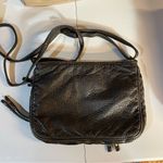 Arizona Jeans Cute Y2K greasy faux leather zipper accent bag crossbody purse 10” x 7” Photo 6