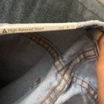 ABRAND A High Relaxed Shorts Distressed Vintage Blue size 24 Photo 6