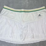 Women’s Stella McCartney Adidas Tiered Tennis Skort White 44 Green Yellow Size undefined Photo 0