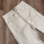 AGOLDE  90's Mid Rise Loose Fit Distressed Jeans Vanish White Destroyed Size 2‎ Photo 2