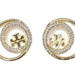 Tory Burch $198 Retail Open Miller Stud Earrings Photo 0