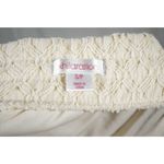 Xhilaration Cream Eyelet Embroidered Summer Festival Short Jumpsuit Romper Small Photo 4