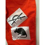 Ksubi Spray On Pop Y2K Orange Skinny Jeans Ankle Zipper NWT 27 Photo 7