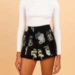 Eastern European Floral Black Skirt/Shorts for Winter or Summer SZ: 2 Photo 0
