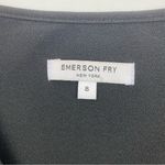 Emerson Fry Bell Sleeve Dress Black LBD Little Black Dress Size 8 Photo 8
