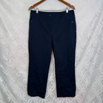 Liz Claiborne Studio‎ by  Nautical Classic Navy Pants Size 8 NWT Photo 2