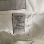 Marithe Francois Girbaud White Denim Capri Cropped Rainbow Embroidered Jeans 27 Photo 9