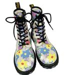 Dr. Martens  Boots Womens 6 Floral Print Lace Up 1460 Y Multicolor Docs Photo 2