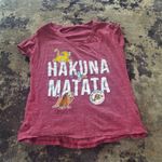 Disney  Lion King Hakuna Matata Shirt Sleeve T-shirt Size Medium Photo 0