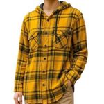 No Boundaries  Womens Long Sleeve Hooded Flannel Cotton‎ Shirt Plus Size 3XL Photo 0