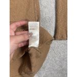 Free People  We The Free Cognac Long SLeeve Tunic oversized sweater Xs Mock Neck Photo 5