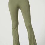 Wear It To Heart With Teresa Slit Flare Deep Lichen Pant Photo 0