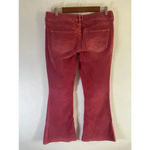 Abercrombie & Fitch Vintage Y2K Pink Cords Size 8 Corduroy Flare Low Pants 0298 Photo 5