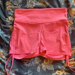 SheIn Pink Side Scrunch Workout Shorts   Photo 2