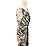 Sangria Black‎ and White Sleeveless Dress Sheath Career Cocktail Party Photo 1