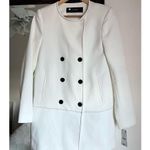 ZARA NEW  White Coat Photo 1