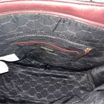 ALDO Oxblood Structured Tote With Faux Snake Detail Photo 5