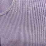 Lilac Ribbed Tank Top Purple Size XL Photo 2