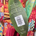 Farm Rio Fruit Salad Midi Womens Cotton Short Puff Sleeve Midi Dress Medium $225 Photo 8