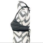 Athleta  Chevron Lace-up Bikini Top - Size S Photo 3