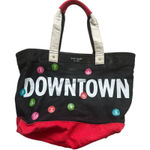 Kate Spade Uptown Downtown Canvas Tote Shoulder Bag Photo 0