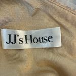 JJ's House Gold sequin and blush, pink chiffon, long formal dress size XS Photo 6