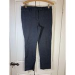 Talbots  High Waist Straight Pants Ankle Length Womens Size 6P Gray Career Church Photo 0