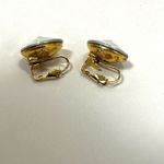 Weiss Aurora Borealis crystal vintage clip on earrings Photo 13