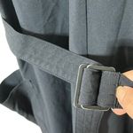 Athleta  Sarasota Stretch V Neck Sleeveless Belted Wide Leg Crop Jumpsuit Size LT Photo 5