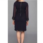 Calvin Klein NWT  Blue Beaded Dress Photo 4