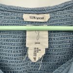 Joie  Size Medium‎ Blouse Blue Sleeveless Ruched Elastic Flare Cottagecore Casual Photo 2