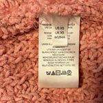 Free People  Oasis Oversized Tunic Sweater Chunky Knit Pink Fuzzy Photo 7