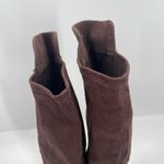 Lucky Brand  Calypso Boots Size 6 Tall Over The Knee Suede Chocolate Brown Suede Photo 6