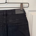 Bershka NWOT  Black denim cropped flare jeans Sz 8 Photo 1